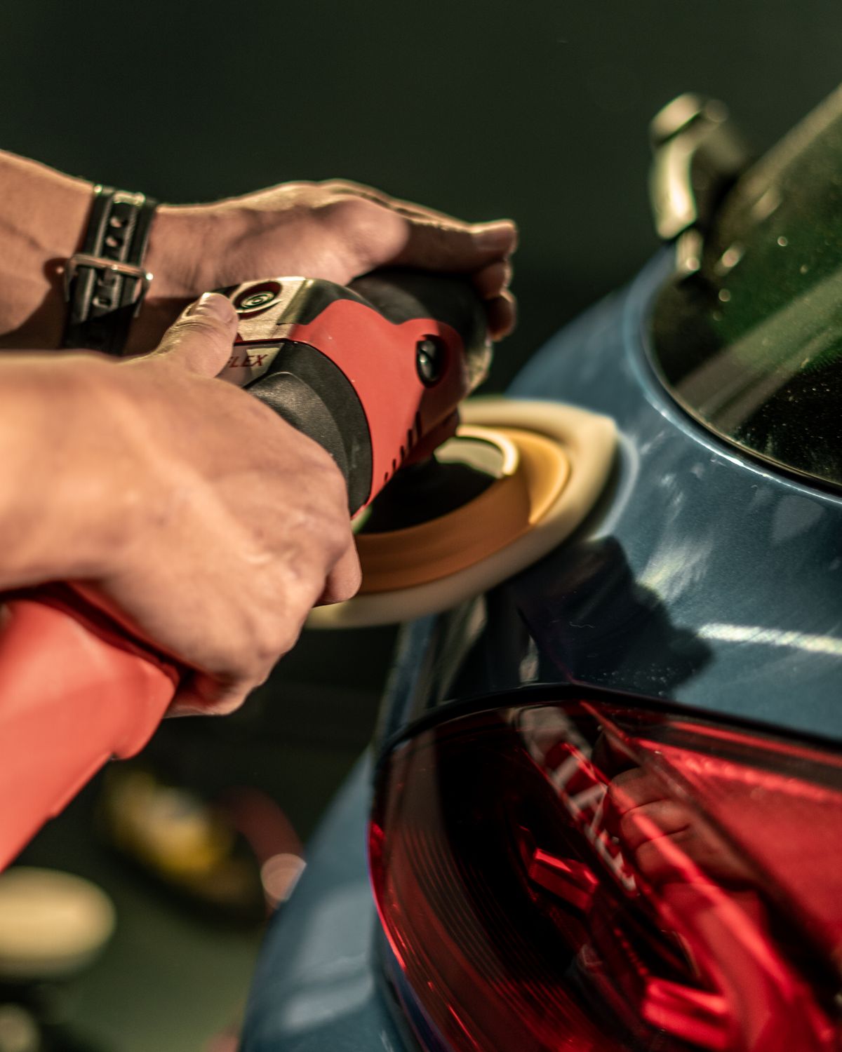 Car polishing and buffing